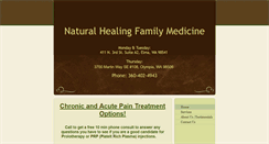 Desktop Screenshot of naturalhealingfamilymedicine.com